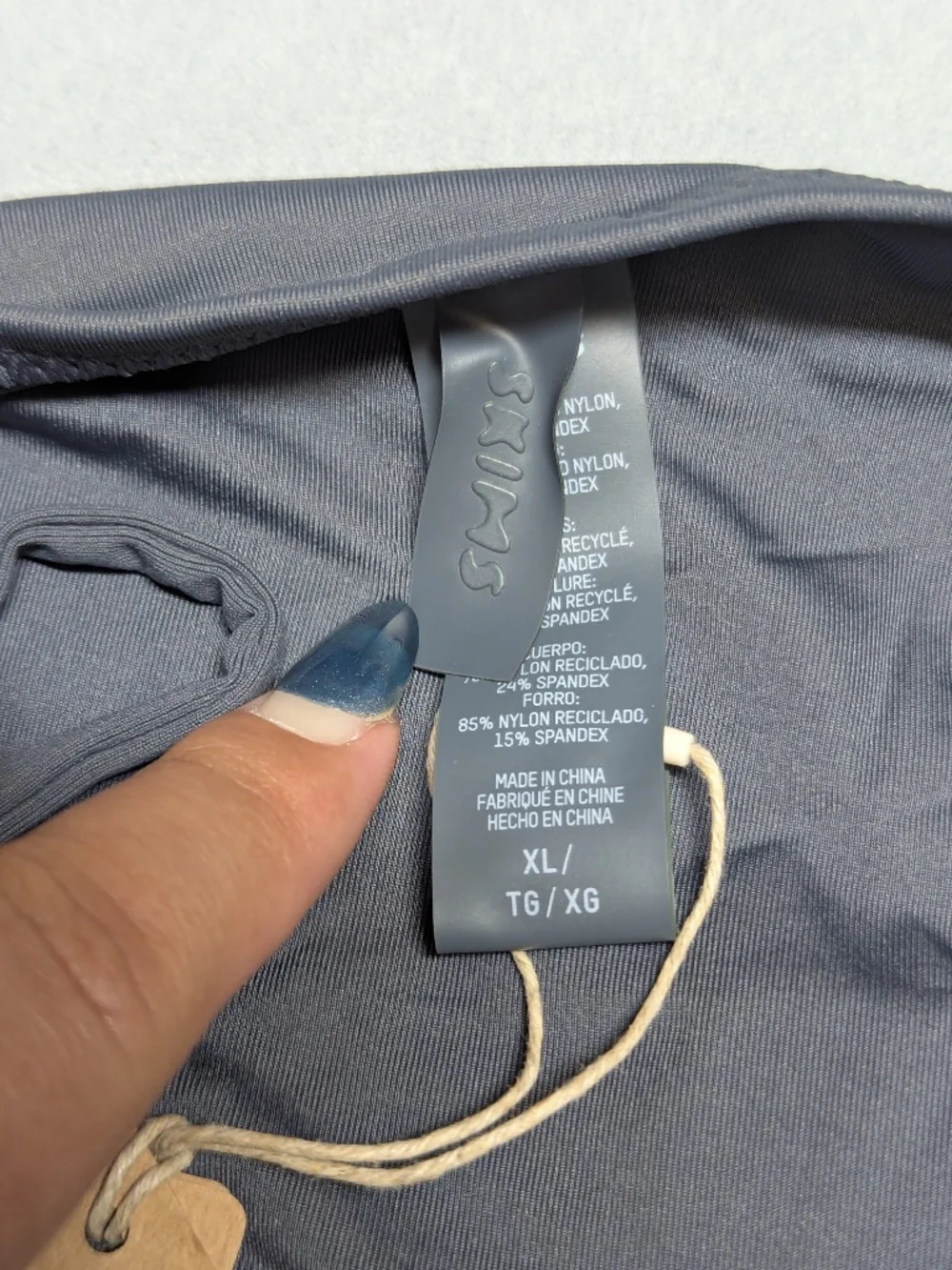 NWT Skims Swim Lace Up Monokini - Size XL